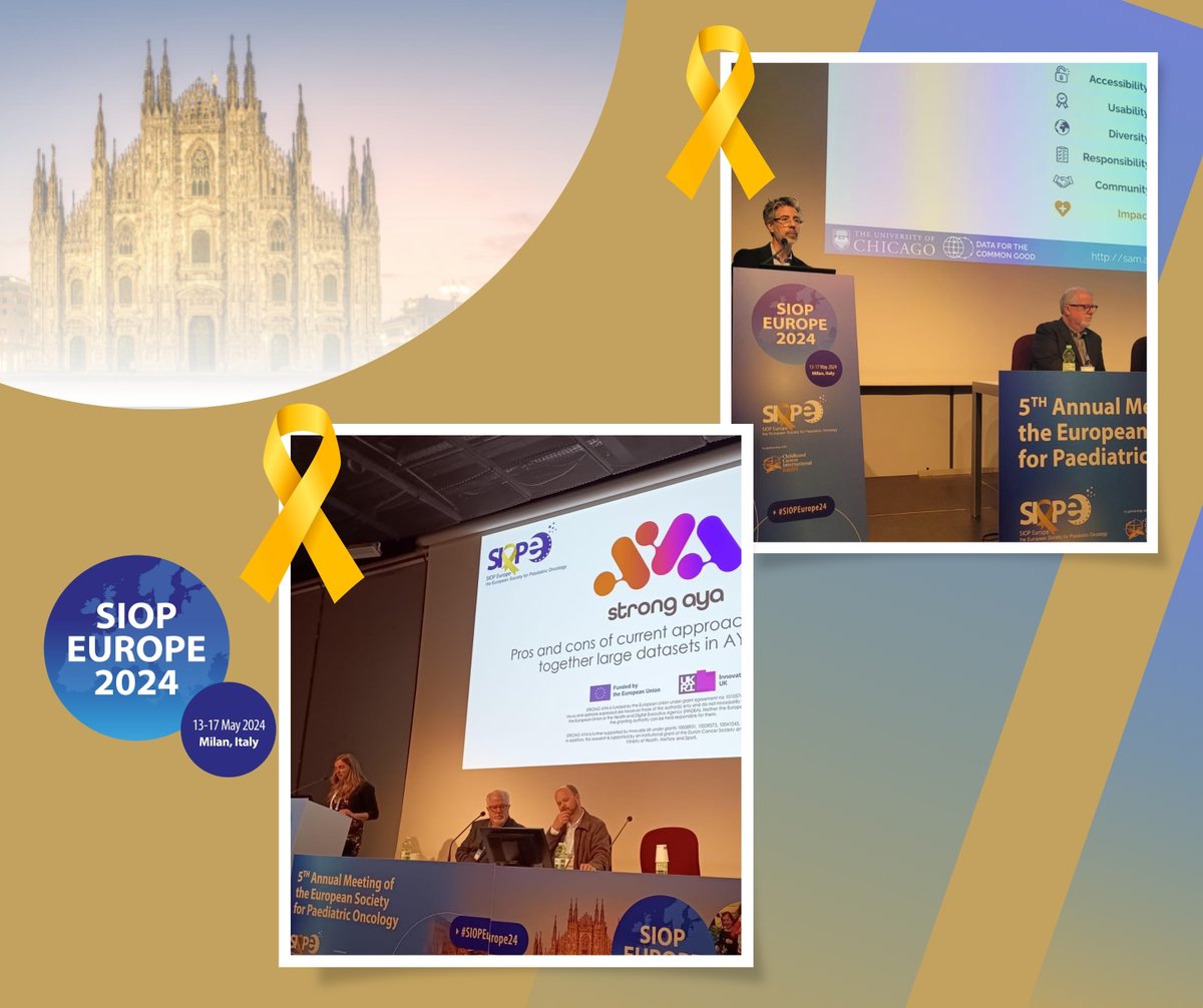 SIOPE 🎗️ (@siopeurope) on Twitter photo 🌟 Curious about our commitment to Adolescent and Young Adult (AYA) cancer?
Experience it firsthand at #SIOPEurope2024 in Red Room 2, where the #SIOPEAYACommittee and <a href="/myESMO/">ESMO - Eur. Oncology</a> are presenting on "Sharing and integrating big data sets in the AYA cancer population." #AYACancer 🌟 Curious about our commitment to Adolescent and Young Adult (AYA) cancer?
Experience it firsthand at #SIOPEurope2024 in Red Room 2, where the #SIOPEAYACommittee and <a href="/myESMO/">ESMO - Eur. Oncology</a> are presenting on "Sharing and integrating big data sets in the AYA cancer population." #AYACancer