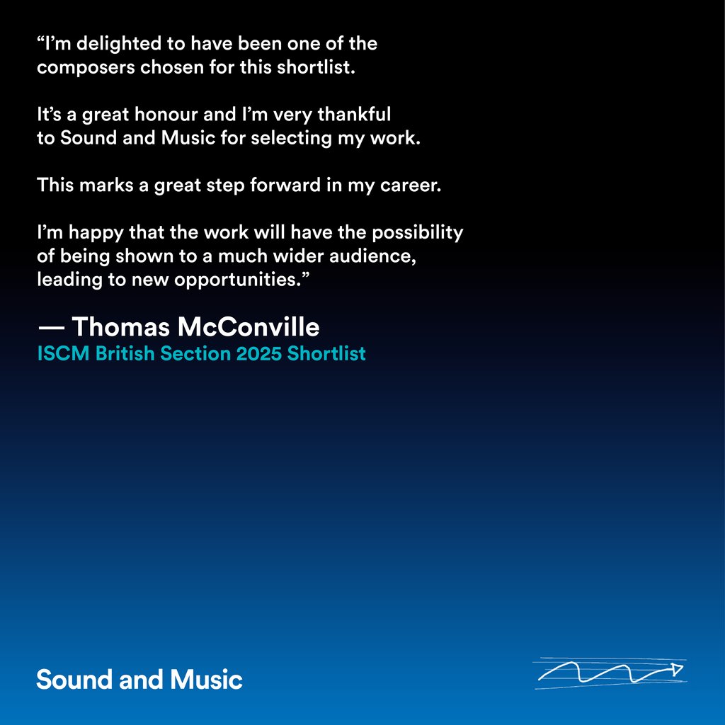 🌟 Congratulations to Thomas McConville (a.k.a aliceee) on being selected for the #ISCM British Section Shortlist 🎶 Thomas is a composer and mixed media artist who has received acclaim from BBC Radio 1, RTÉ Lyric, Radio France, Plaid and Charli XCX. 🔗 bit.ly/ISCM25BritishS…