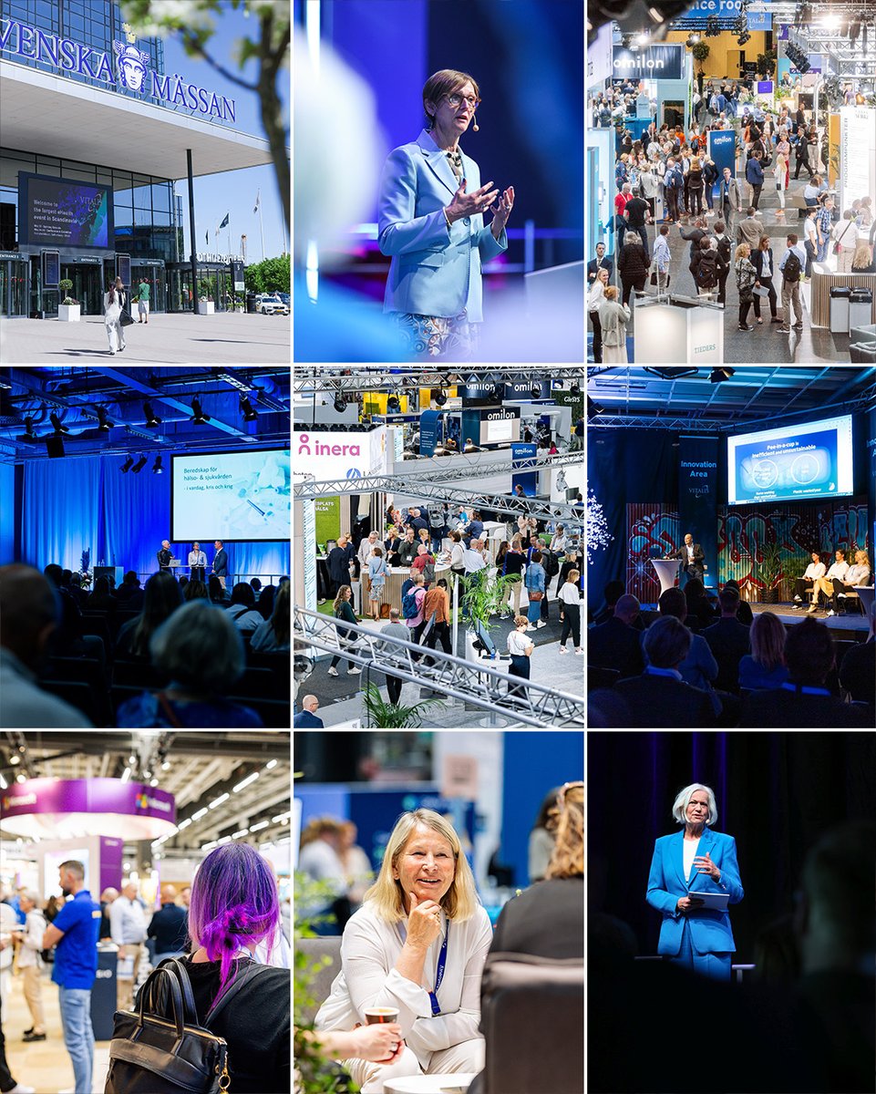 Nu avslutar vi Vitalis för i år, vi ses igen 19-22 maj 2025! 🌟

Stort tack till alla besökare, föreläsare, utställare, samarbetspartners och övriga medverkande som tillsammans skapat en fantastisk mötesplats!