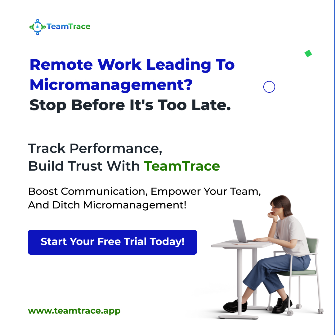 Remote Work Shouldn't Mean Constant Monitoring.
TeamTrace helps you track performance and build trust, freeing your team to focus on results.

Visit: bit.ly/pricing_free_t…

#Teamtrace #RemoteWork #Productivity #BuildTrust #FocusOnResults #RemoteProductivity