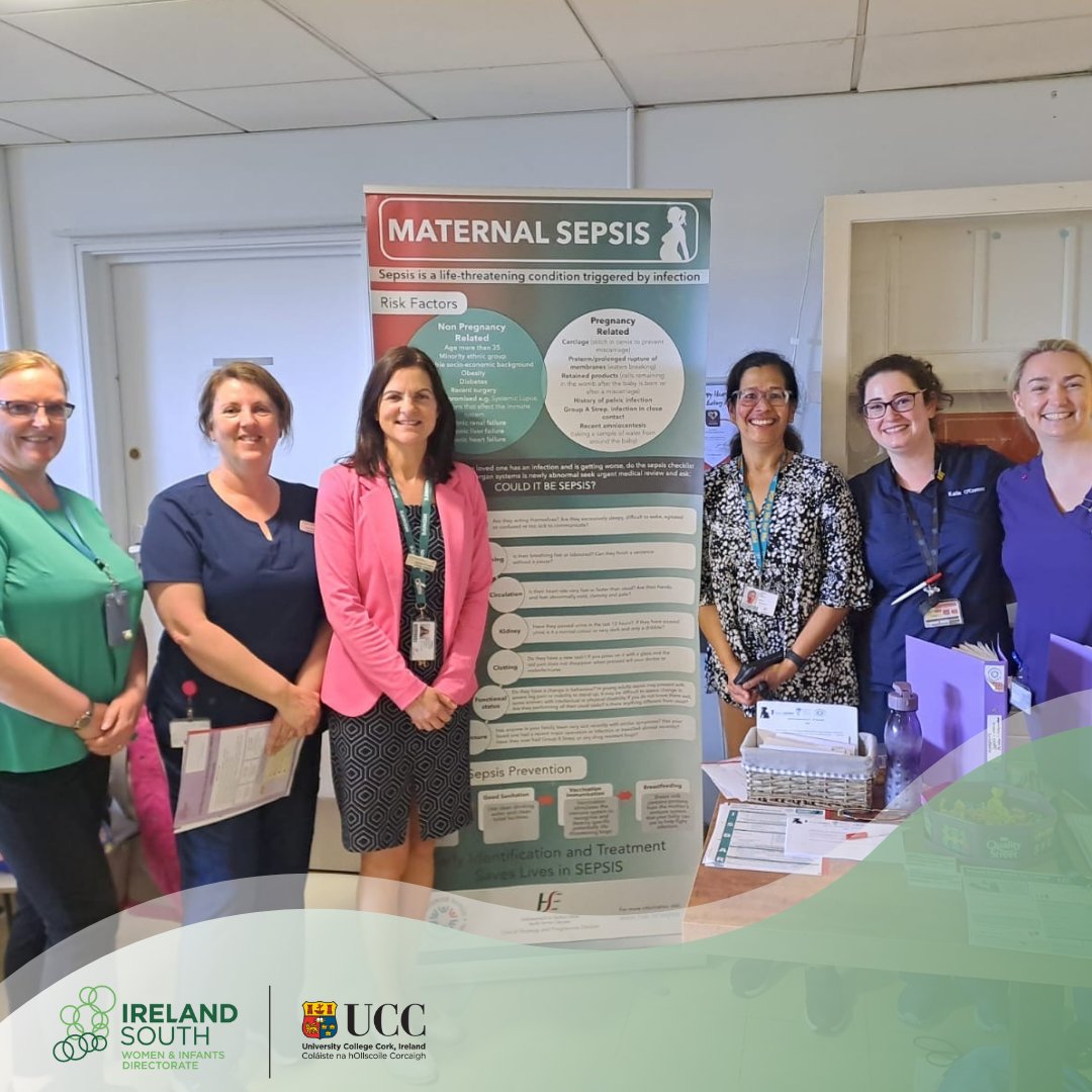 #MaternalSepsisWeek is an annual observance to raise awareness of the unique signs and symptoms of maternal and neonatal sepsis. #UHK have been providing crucial information to staff & patients throughout the week to aid early recognition. #SepsisAwareness #MaternalHealth