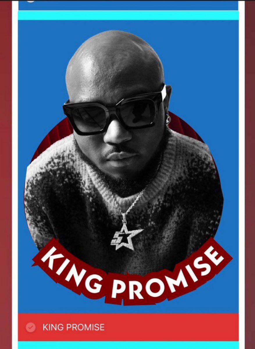 I just finished voting for King Promise as the Artist of the year❤️🔥 He has done a spectacular job the year under review let’s all support him by voting. #KingPromiseForAOTY Vote here: ghanamusicawards.com