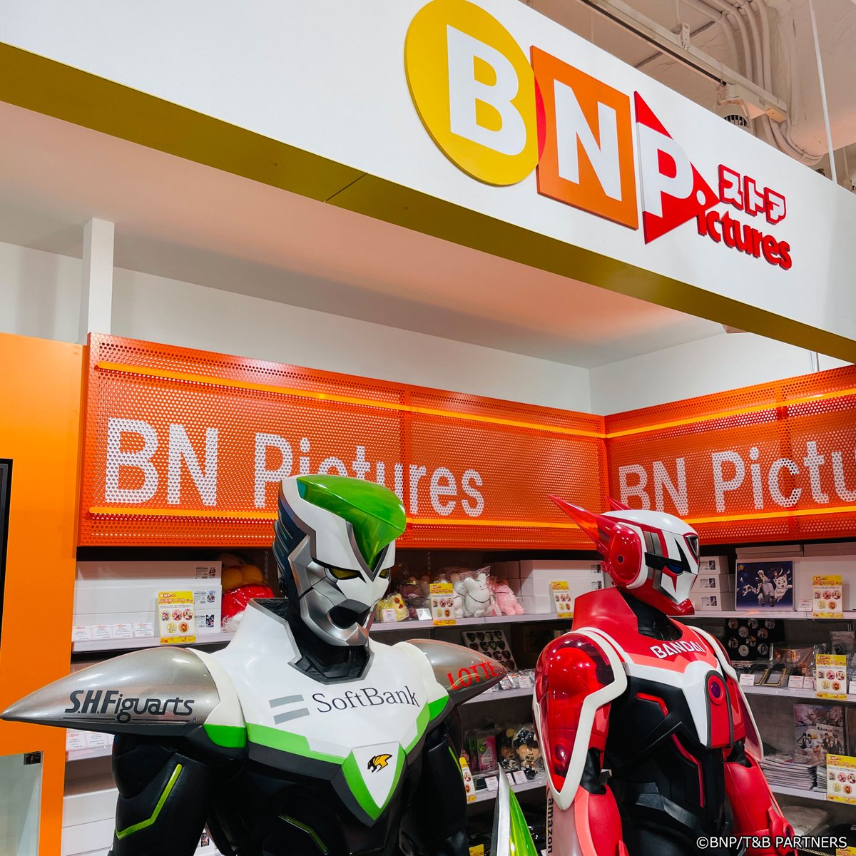 本日アトレ秋葉原にオープンした「BN Picturesストア」にタイガー