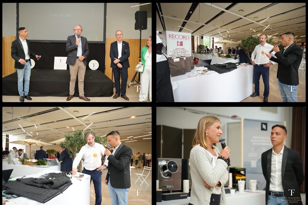 Prestation Animateur micro pour présenter et dynamiser la 17ème Rencontre des Partenaires Traiteurs de France. Merci <a href="/openingstage/">OpeningStage</a> pour la confiance✨🙏☑️