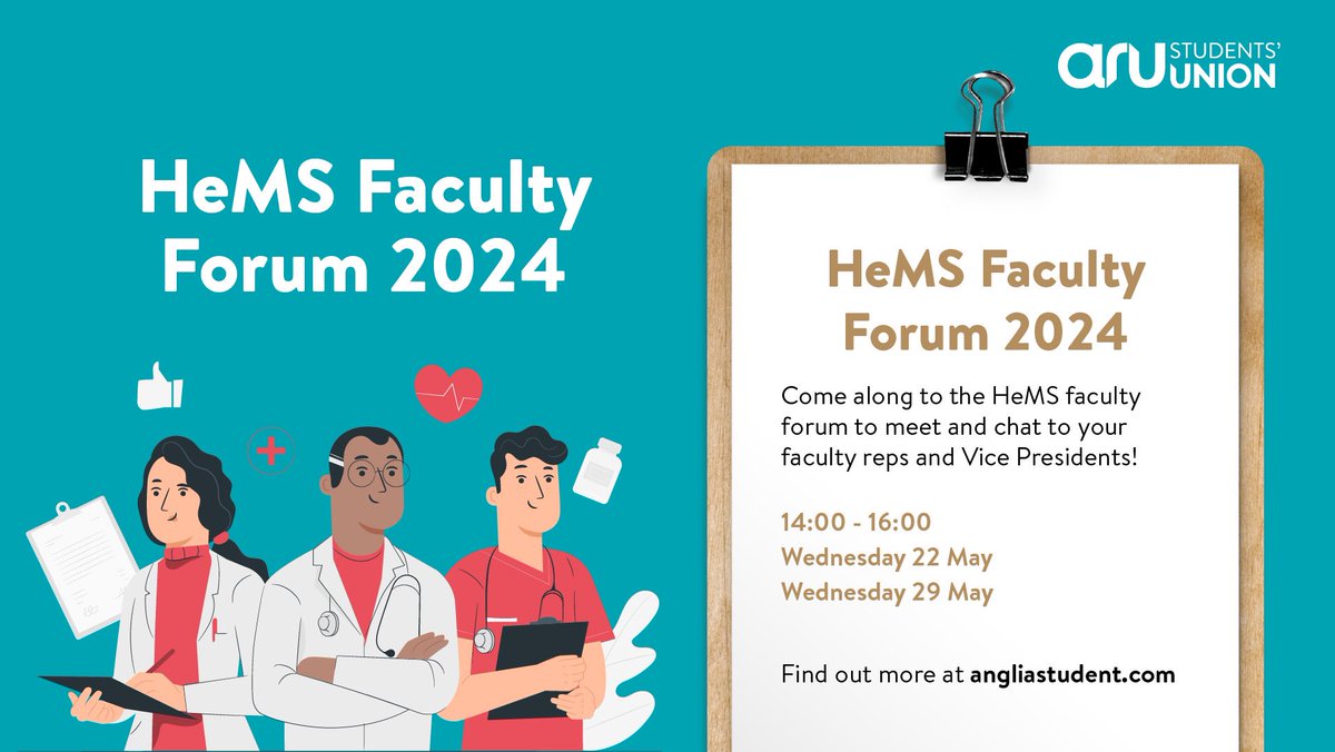 🎉 HeMS Faculty Forum is back!    ✨ Join us on Wednesday, May 22nd, 2024, from 2:00 PM to 4:00 PM for an exciting online gathering. Meet your representatives and faculty staff to discuss all things HeMS.