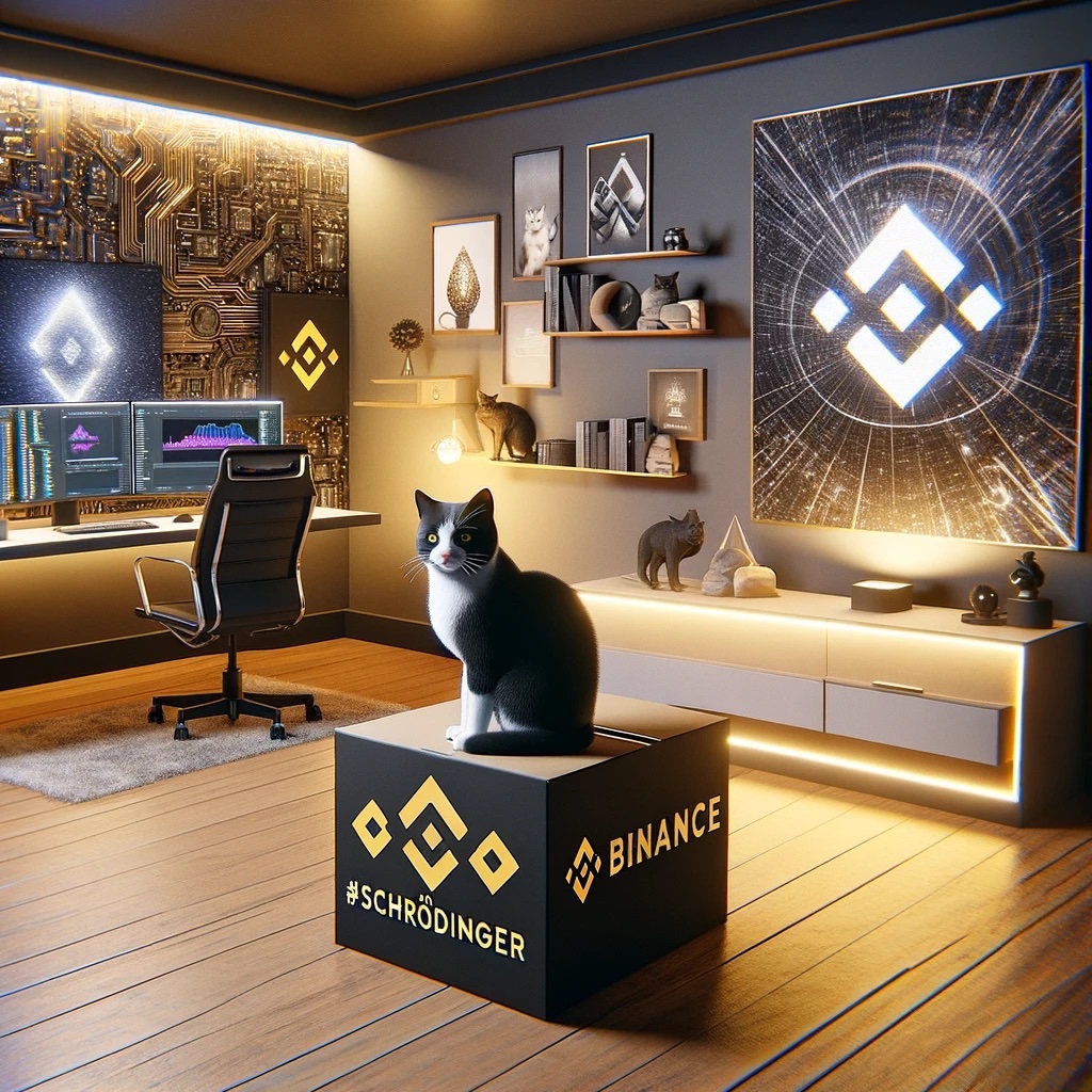 @binance Crypto or catnip…?

Why not both! 😼

With #Binance for the wallet and #Schrödinger's box for the curiosity, this savvy feline is diversifying its portfolio in style! 📦💸😸

#CryptoKitty #BinanceBox #CatsOfX