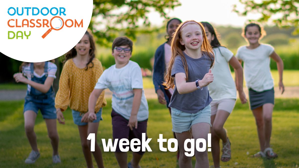 #OutdoorClassroomDay is next week! 🥳 Learning and playing outside promotes good mental health, leading to better behaviour, stronger relationships, and increased engagement at school. This #MentalHealthAwarenessWeek, sign up to take part on May 23! 👉 outdoorclassroomday.com