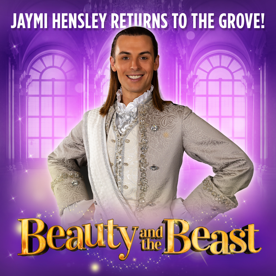 ✨Union J's Jaymi Hensley is back by popular demand to star in Beauty and the Beast this Panto season!✨ Be our guest for this spectacular and enchanting pantomime, get your tickets early and book today! 🕰️> grovetheatre.co.uk/beauty-and-the…