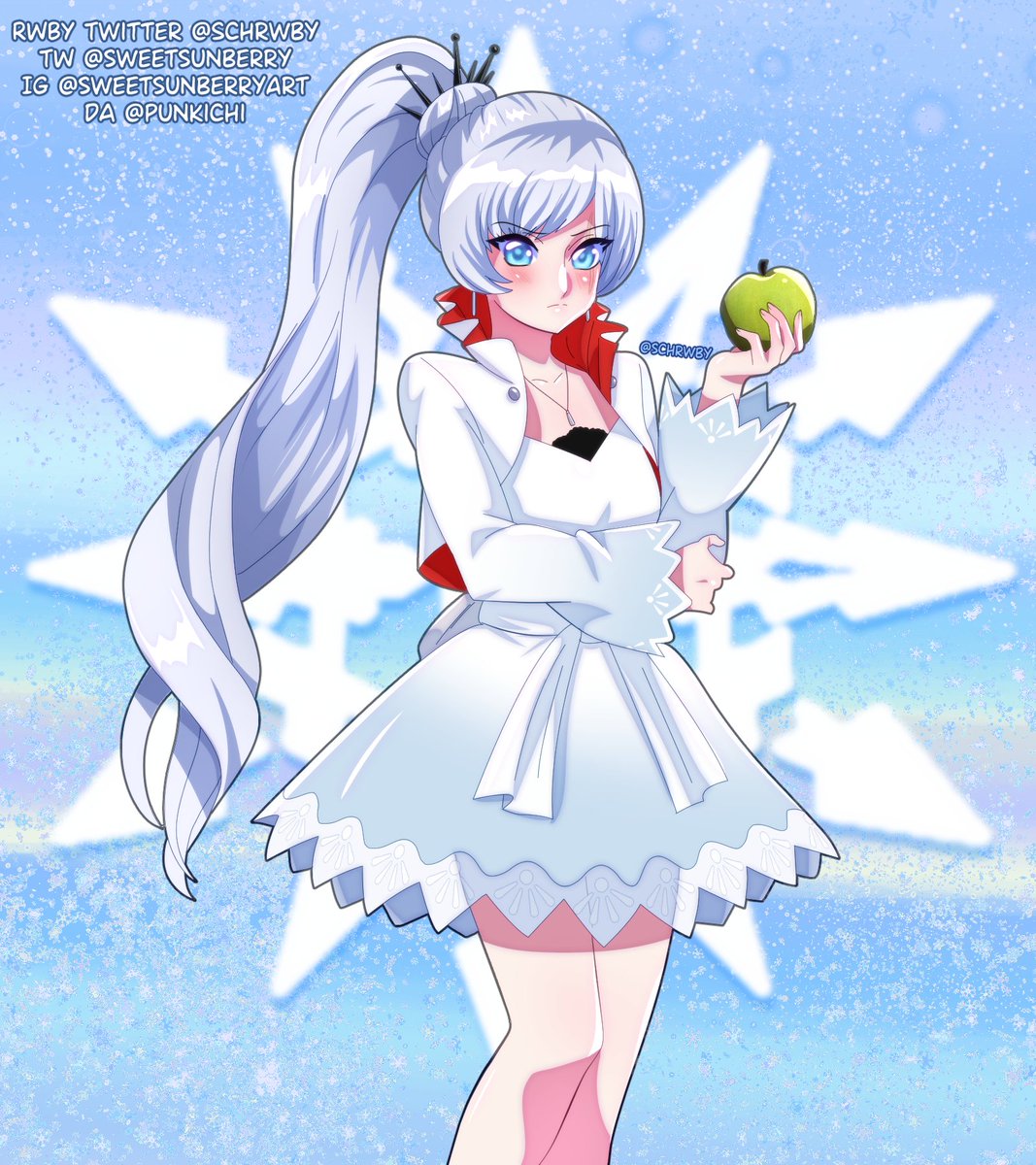 It was Weiss's birthday yesterday!! Have some fanarts I have done of her~!!
#weissschnee #rwby #rwbyfanart
