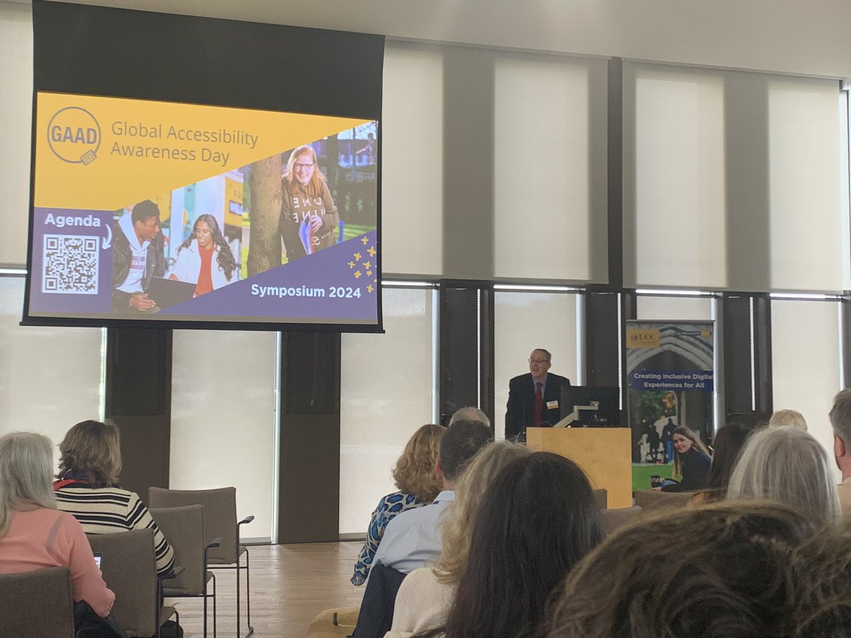 Paul McSweeney (@mcsweeneyprof) on Twitter photo Dora Allman room packed this morning for Global Accessibility Awareness Day symposium. Opened by <a href="/StephenUCCPharm/">Stephen Byrne</a>. @JamesNorthridge <a href="/UCC_CIRTL/">CIRTL (Archive)</a> <a href="/InclusiveUCC/">Inclusive UCC</a>. UDL must become mainstream. Dora Allman room packed this morning for Global Accessibility Awareness Day symposium. Opened by <a href="/StephenUCCPharm/">Stephen Byrne</a>. @JamesNorthridge <a href="/UCC_CIRTL/">CIRTL (Archive)</a> <a href="/InclusiveUCC/">Inclusive UCC</a>. UDL must become mainstream.
