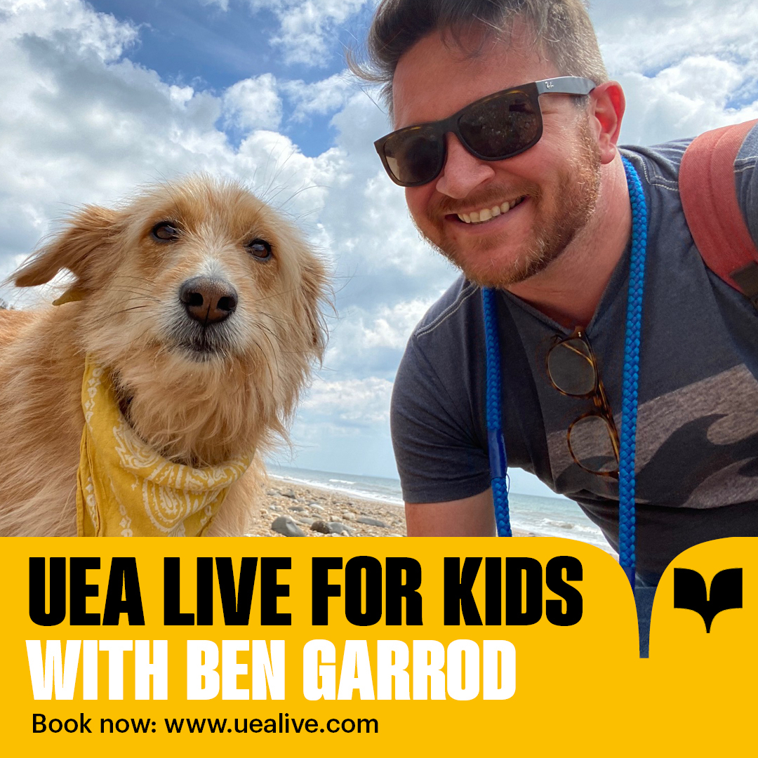 We are thrilled to announce we will be the bookseller for @UEALitFest with the amazing @Ben_garrod ! Join us this June at Great Yarmouth, Diss, Sheringham and Norwich, these events are perfect for children aged 7+ and dog lovers 🐶 Visit uealive.com for more info 😀