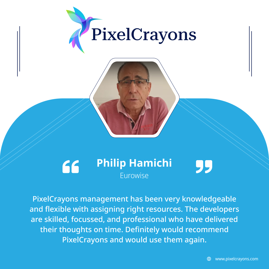 Thank You for Choosing PixelCrayons!

At PixelCrayons, we are incredibly grateful for your trust and partnership.

We look forward to continued success together!

pixelcrayons.com/testimonials

#CustomerAppreciation #ClientSuccess #CustomerFeedback #PixelCrayons