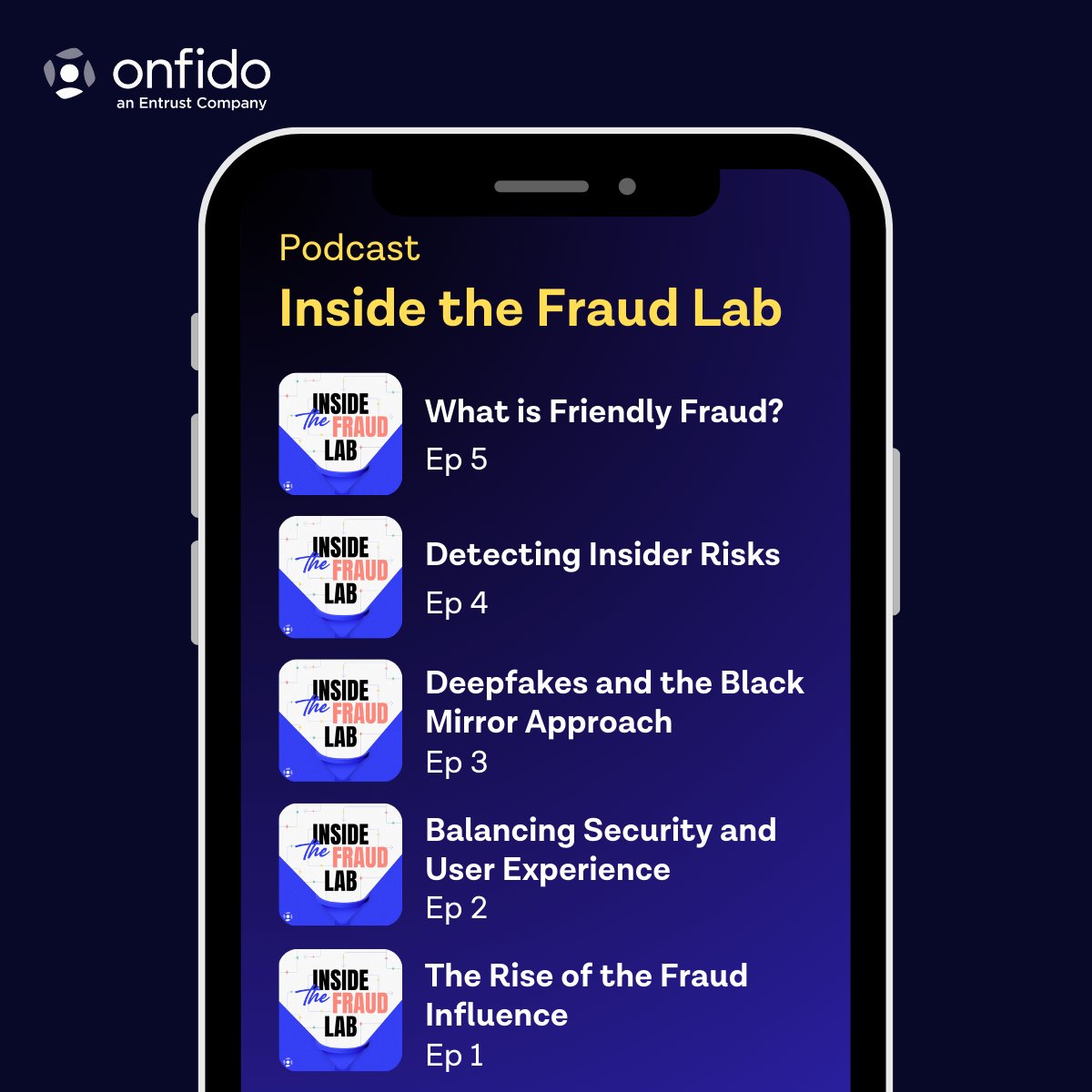 Protect your business from fraud with insights from the pros. Discover insider tips on fraud detection and prevention on 'Inside the Fraud Lab' podcast 🎧 Listen on Spotify: spoti.fi/3vKZiiJ Listen on Apple: apple.co/3vRcu5O #InsideTheFraudLab #Podcast #FraudLab