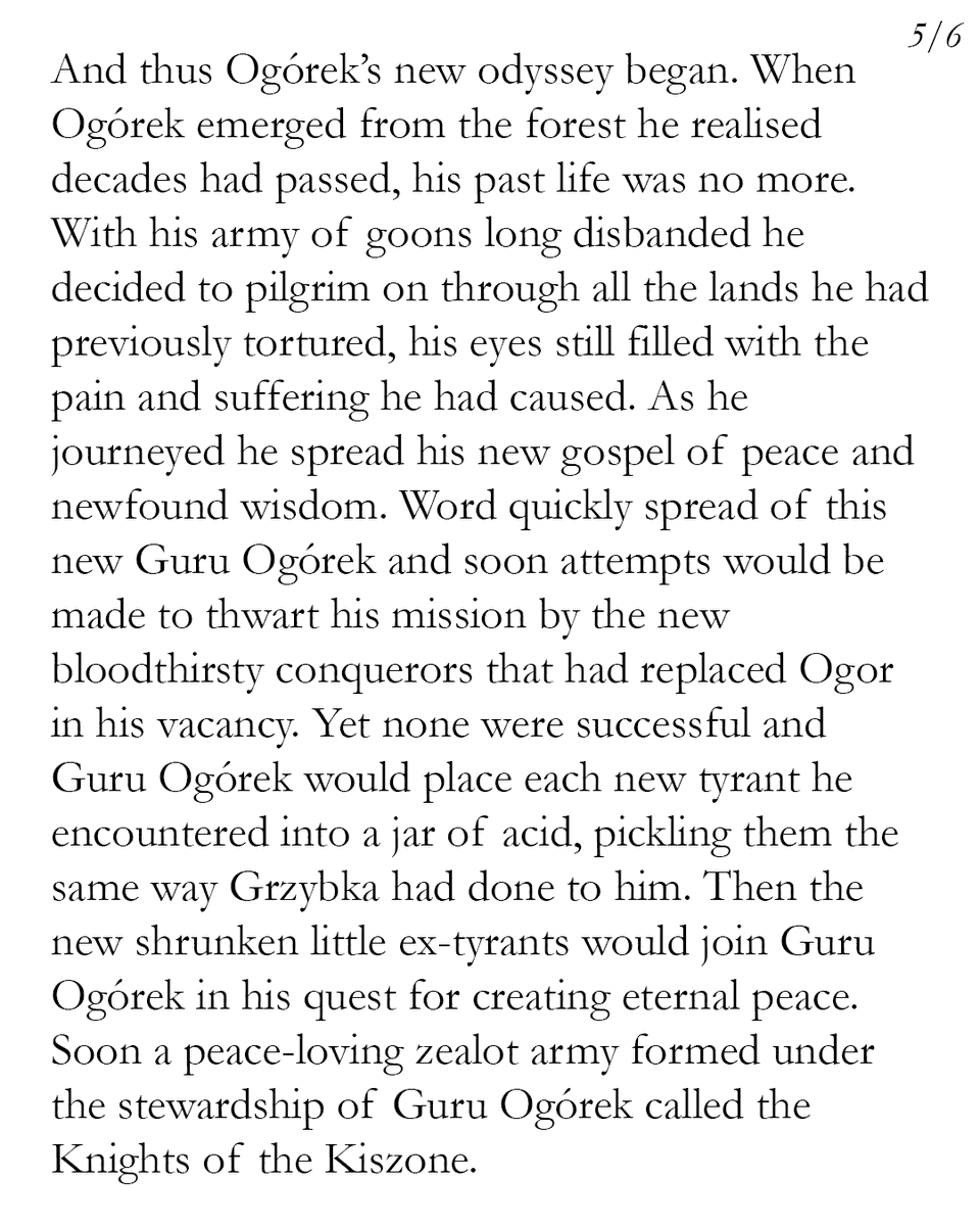 SKwinto's tweet photo. The tale of Guru Ogórek ... part2 https://t.co/dtJHvlGOau