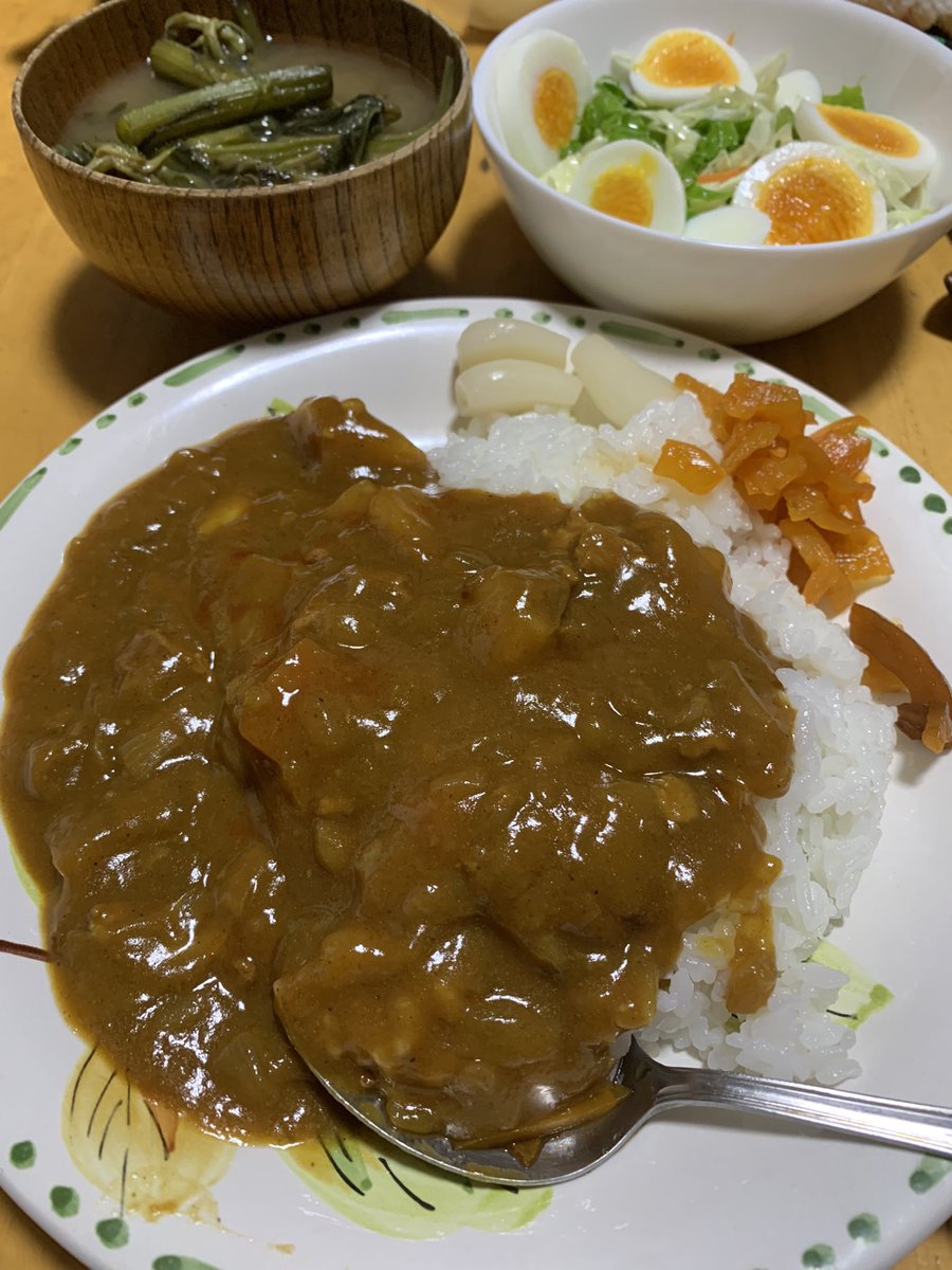 カレー🍛を作りました😊👌✌️