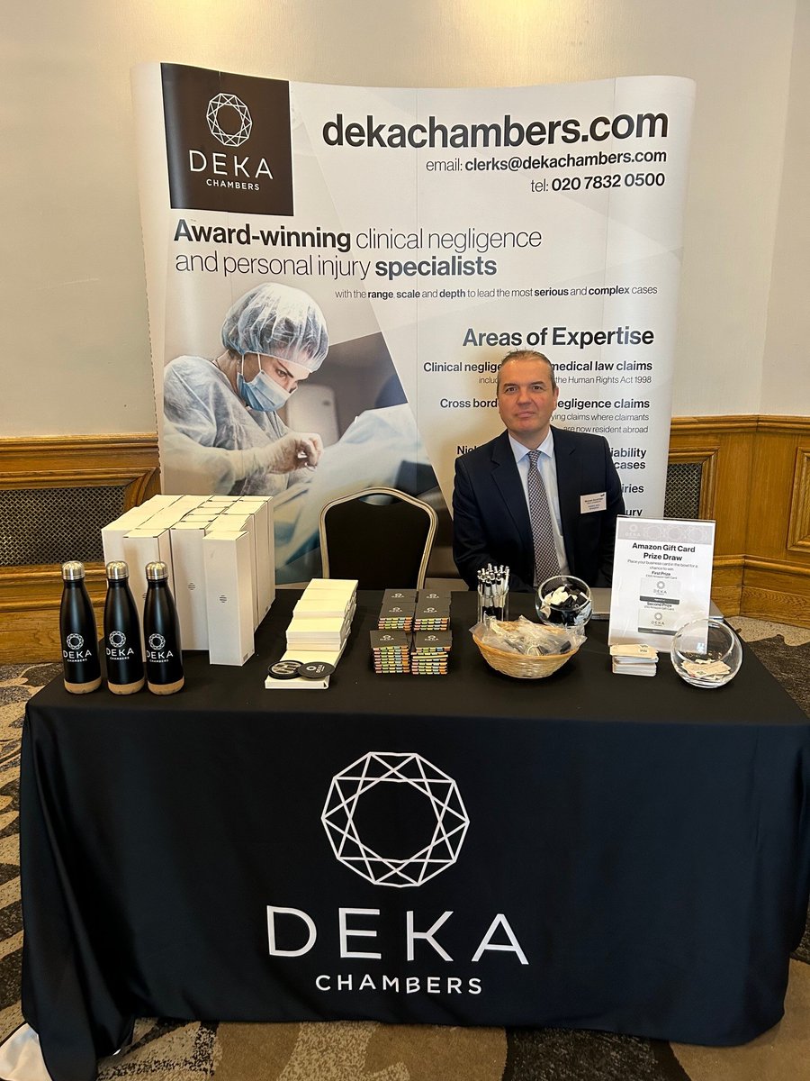 We're at the @apilexcellence Catastrophic Injuries Conference today and tomorrow. Michael Goodridge and Emma Williams are in the exhibition hall so if you're attending please do come along and see us. #personalinjury #APILCIC24