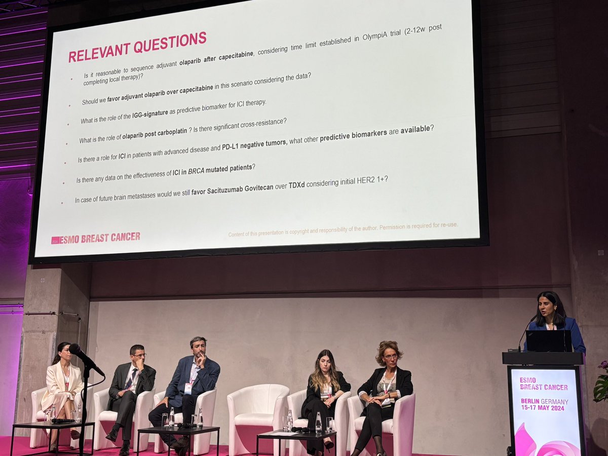 SOLTIyoung (@soltiyoung) on Twitter photo Adopted from Chile, yet another proud @SOLTIYoung member <a href="/benjiwal/">Benjamin Walbaum, MD</a> crushing it at the #ESMOYOC clinical case discussion at #ESMOBreast2024, expertly discussed by the always outstanding <a href="/stolaney1/">Sara Tolaney</a>! Adopted from Chile, yet another proud @SOLTIYoung member <a href="/benjiwal/">Benjamin Walbaum, MD</a> crushing it at the #ESMOYOC clinical case discussion at #ESMOBreast2024, expertly discussed by the always outstanding <a href="/stolaney1/">Sara Tolaney</a>!