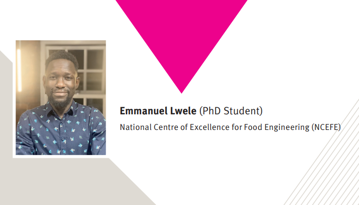 Advanced Food Innovation Centre (@ncefoodeng) on Twitter photo Another year flies by but that means it's time for another Breen Hadden Symposium 😀!
We're excited to announce <a href="/LweleJr/">Emmanuel Lwele Jr</a> will be speaking about, "AI-based surrogate models of digital twins for food and drink manufacturing systems." 🎉
<a href="/I2riShu/">I2Ri_shu</a> <a href="/AndyAlderson4/">Andy Alderson</a> <a href="/pgrcomputingshu/">Postgraduate Research in Computing at @sheffhallam</a> Another year flies by but that means it's time for another Breen Hadden Symposium 😀!
We're excited to announce <a href="/LweleJr/">Emmanuel Lwele Jr</a> will be speaking about, "AI-based surrogate models of digital twins for food and drink manufacturing systems." 🎉
<a href="/I2riShu/">I2Ri_shu</a> <a href="/AndyAlderson4/">Andy Alderson</a> <a href="/pgrcomputingshu/">Postgraduate Research in Computing at @sheffhallam</a>