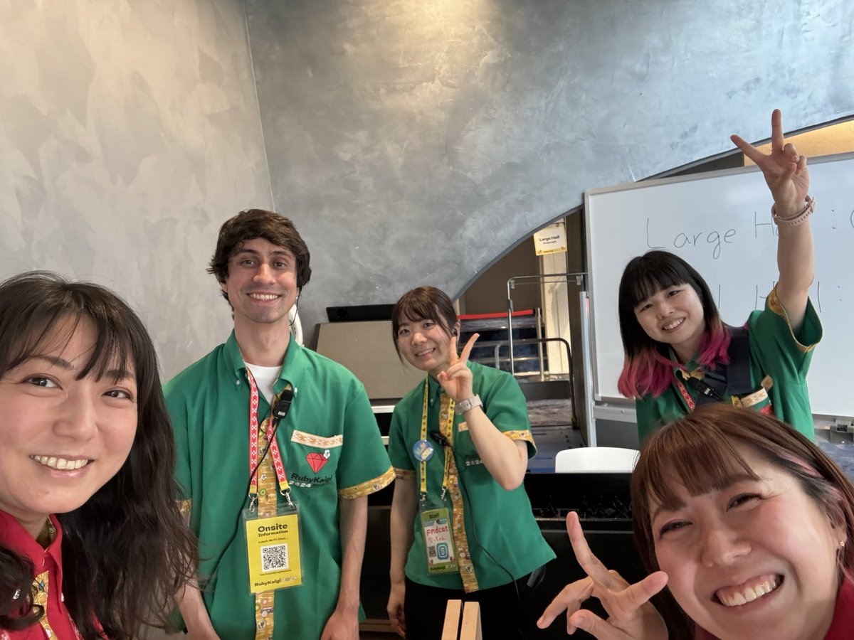 bboobbaa's tweet image. #rubyfriends #rubykaigi #rubykaigi2024
