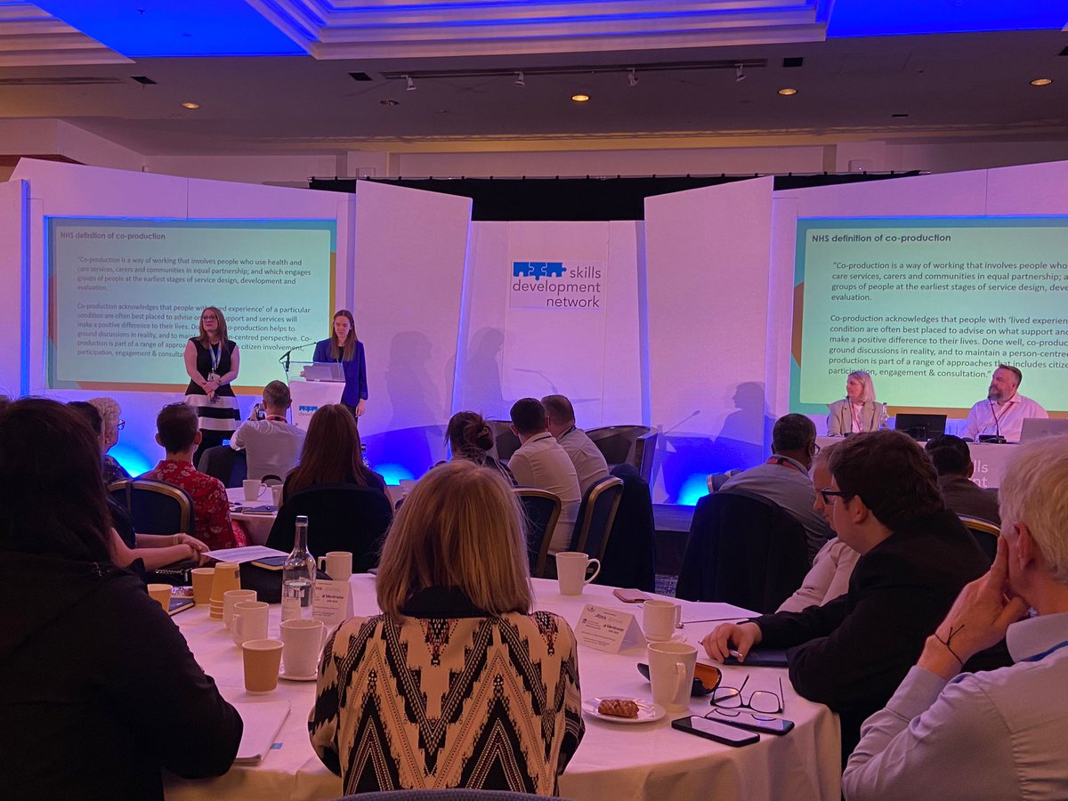 Today members of iDigtial are at the North West Connect Conference in Blackpool!💙 The morning has commenced, with our CCIO @vickyfurfie, delivering a presentation around if our approach to digital and data enabling system working - sharing insights from iDigital👏@AlderHeyCDigiT