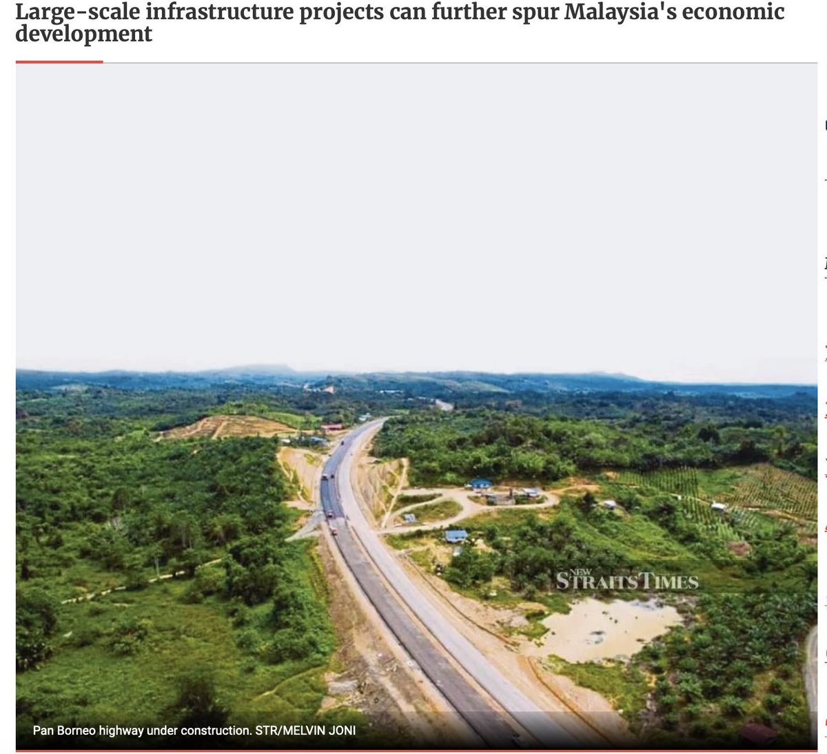 Malaysia perlu utamakan kemajuan infrastruktur negara yang sangat lemah but masa ini. Dengan pembinaan infrastruktur ini kita dapat menarik pelabur luar dan lokal untuk pembinaan bangunan dan membuka peluang pekerjaan sekali gus. Persoalannya adakah orang atasan akan mengutamakan