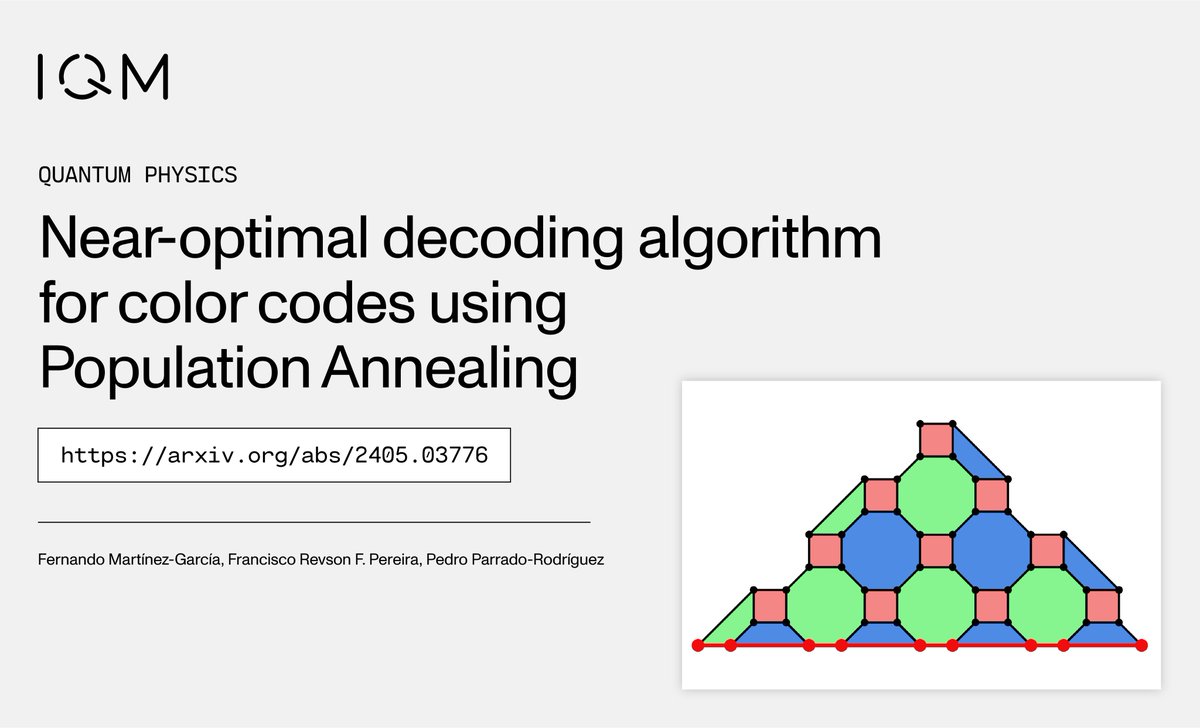 Our new paper on decoding quantum error-correcting codes!

In this paper, we study the decoder performance on a 4.8.8 colour code lattice under different noise models.

Read more: arxiv.org/abs/2405.03776