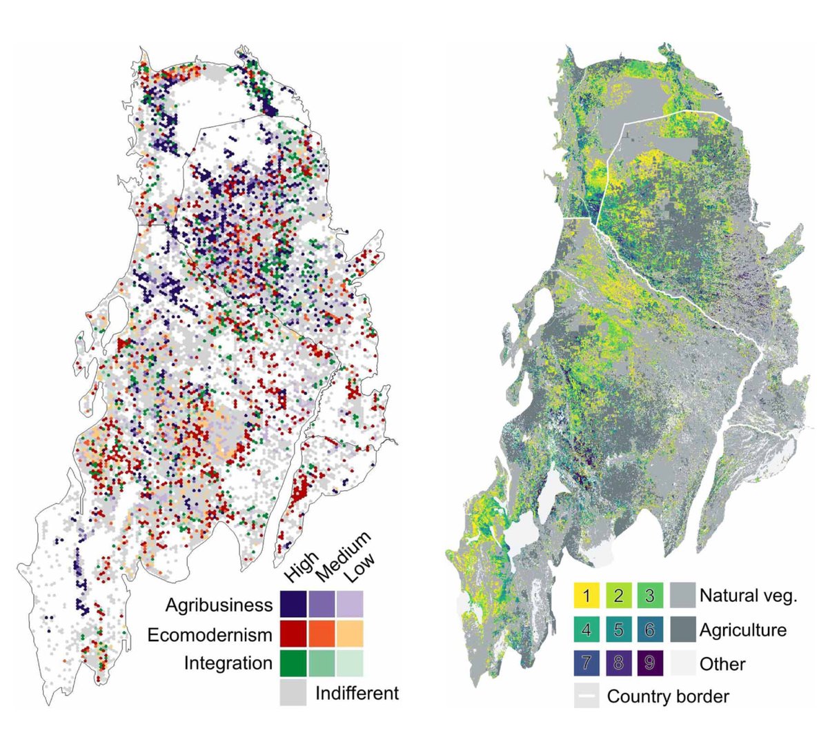 Biogeography Berlin (@biogeoberlin) on Twitter photo 🚨 New Paper Alert 🚨
What is still at stake in the Gran Chaco? Social-ecological impacts of alternative land-system futures in a global deforestation hotspot🌎
By <a href="/ChrLevers/">Christian Levers</a>, @MariaPiquerR , Matthias Baumann, <a href="/Alf_RomeroM/">Alfredo Romero-Muñoz</a>, <a href="/TobiasKuemmerle/">Tobias Kuemmerle</a> and more!
dx.doi.org/10.1088/1748-9… 🚨 New Paper Alert 🚨
What is still at stake in the Gran Chaco? Social-ecological impacts of alternative land-system futures in a global deforestation hotspot🌎
By <a href="/ChrLevers/">Christian Levers</a>, @MariaPiquerR , Matthias Baumann, <a href="/Alf_RomeroM/">Alfredo Romero-Muñoz</a>, <a href="/TobiasKuemmerle/">Tobias Kuemmerle</a> and more!
dx.doi.org/10.1088/1748-9…