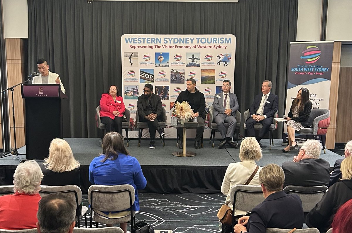 Great to participate in Western Sydney Tourism dialogue in #Liverpool ⁦@UOW⁩
