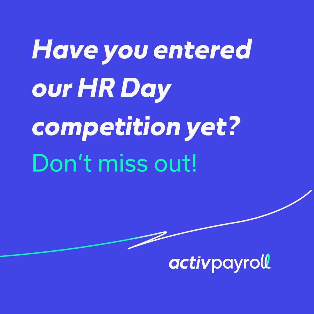 If you haven't entered our HR Day competition yet, you've still got time! To celebrate HR Day, we will be picking a winner at random to receive a special prize from us. Tag your favourite HR professional in the comments below to enter. Winner to be announced Monday 20th May.