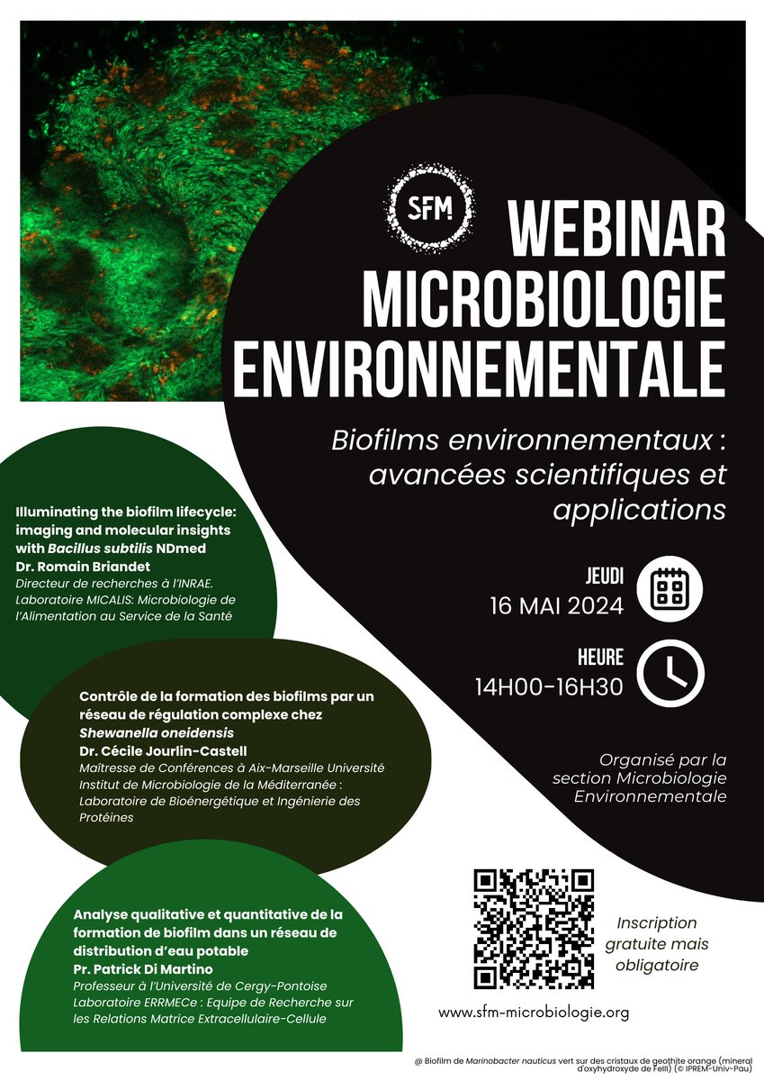 Et ne ratez pas notre webinar organisé par la section @SFM_Envir aujourd'hui à 14H00. Inscription gratuite mais obligatoire us06web.zoom.us/webinar/regist…