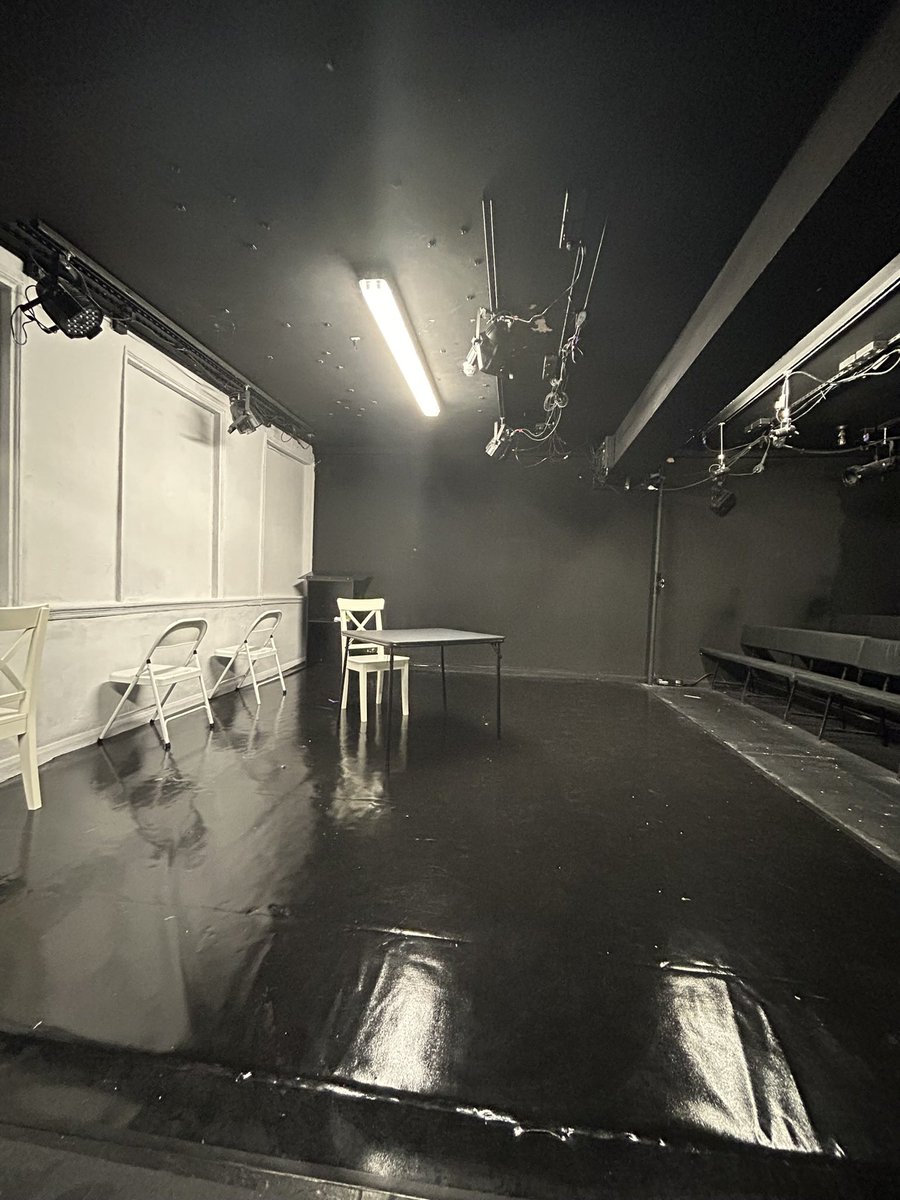 Final day of rehearsal for #burdenofproof at <a href="/WhiteBearTheatr/">White Bear Theatre</a> 

This show explores injustices faced by black men and woman leading to dire consequences just like #thecentralparkfive #whentheyseeus

How much power can a corrupt policeman wield? 

Tickets:

whitebeartheatre.co.uk/whatson/burden…