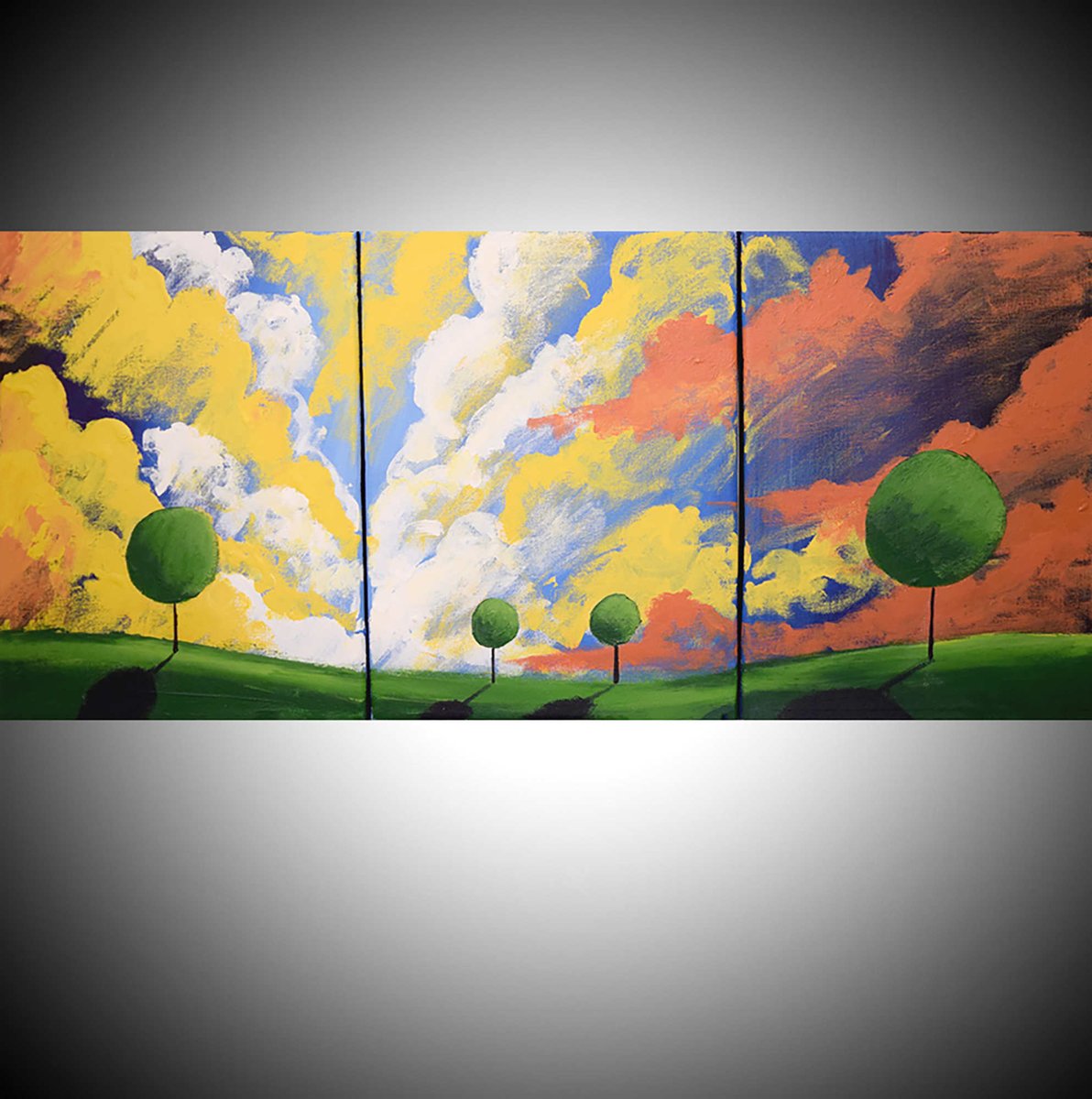 Cloudscape Alpha tuppu.net/238a871c #painting #original #LatestPaintings