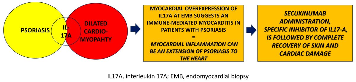 #mdpijcm Check out the article: 'Interleukin-17A-Correlated Myocarditis in Patients with Psoriasis: Cardiac Recovery following Secukinumab Administration' by Prof. Andrea Frustaci et al. 🔗Full Text: mdpi.com/2338998 @SapienzaRoma #myocarditis #psoriasis #Clinical