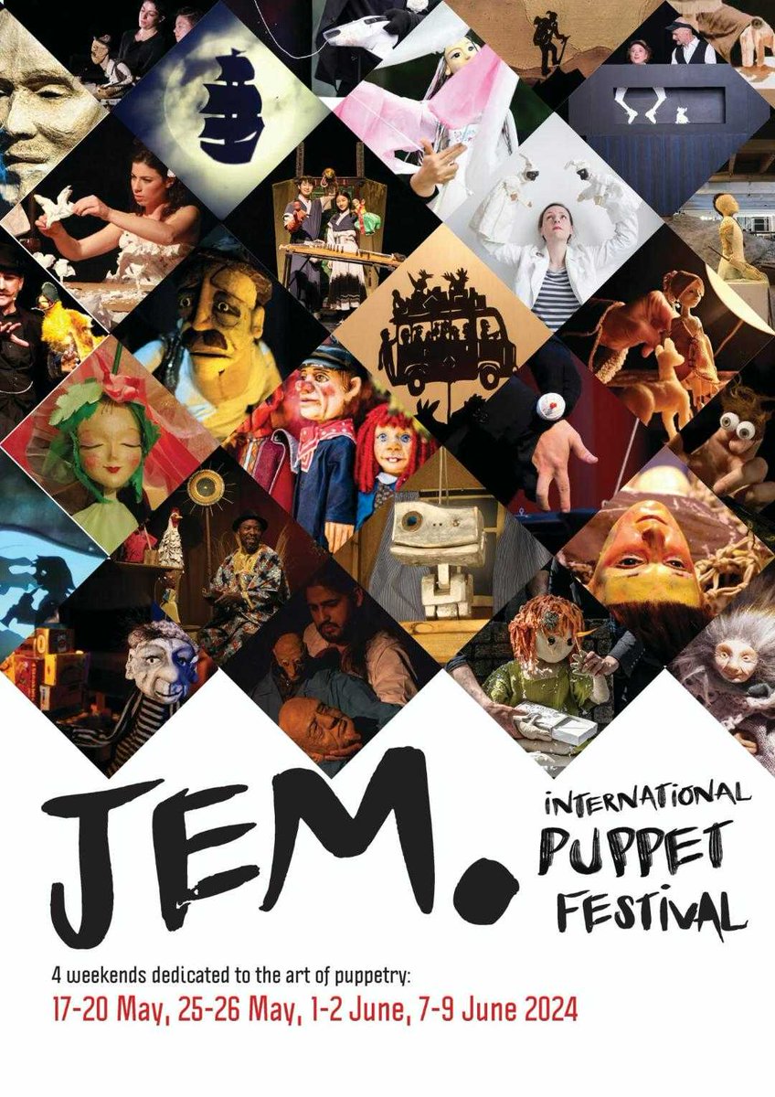 Looking for some fun this weekend?🎭 🇮🇪 puppeteer @Yourmanspuppets joins the 7th JEM Intl Puppet Festival this weekend 18-19 May in the historic Théâtre Royal du Peruchet for some eclectic entertainment! 👉Info: theatreperuchet.be/jem-festival-2…