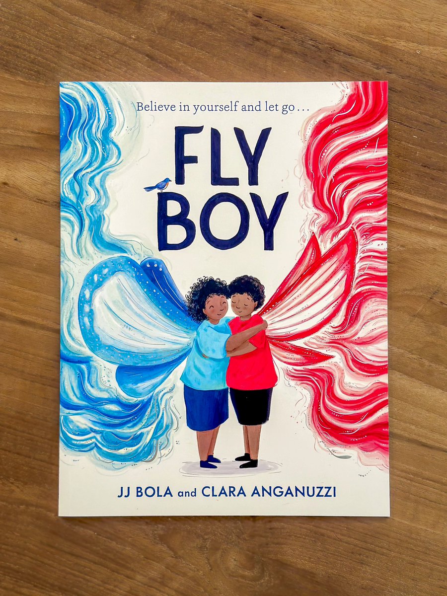 For #MentalHealthAwarenessWeek today we’re reading #FlyBoy by @jj_bola, beautifully illustrated by @CAnganuzzi! A heartfelt picture book for young children that explores themes of empathy, acceptance and facing challenges with courage💙❤️   ‘Believe in yourself and let go…’