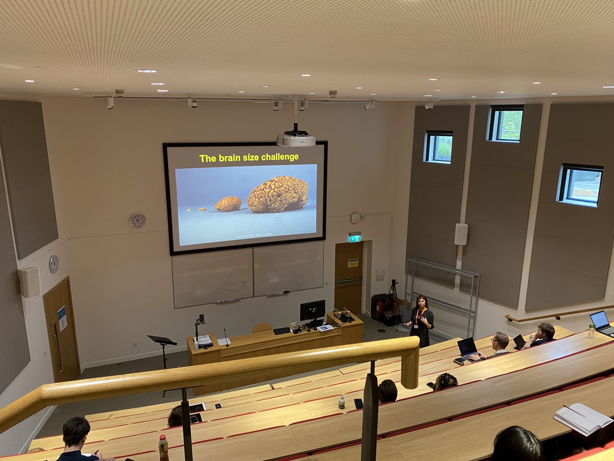 Yesterday we were lucky enough to have our minds expanded by Professor Sarah Tabrizi of UCL! Prof. Tabrizi gave a fascinating Bigger Picture talk about new genetic therapies for Huntingdon's disease. #DrivenByCuriosity #DrivingChange #ChemicalEngineering #Biotechnology