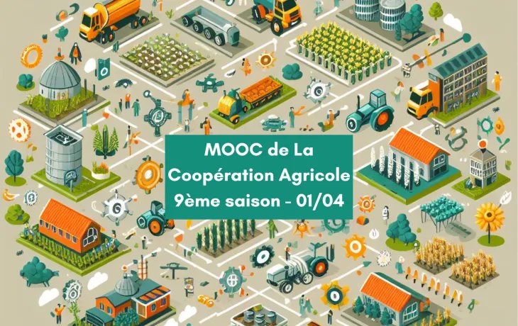 🚜 Envie de comprendre comment les #coopératives agricoles fonctionnent ? 👨‍🌾

💡 Dernier jour pour vous inscrire au #MOOC gratuit de @lacoopagricole ! Plongez dans le fonctionnement & la gouvernance des #coops grâce aux vidéos, quizz et serious game
👉 fun-mooc.fr/fr/cours/mooc-…