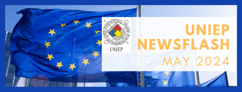 🗣️ UNIEP Newsflash May 2024 is out!

Discover the latest news in English, French or German.

🇬🇧 bit.ly/3UMgjlo
___
🇩🇪 bit.ly/4bGewFu
___
🇫🇷 bit.ly/3QJOw3S