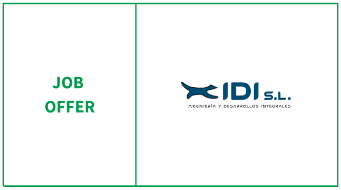 📢 JOB OFFER | Our member IDI S.L. is looking for a Mechanical / Chemical Engineer 👉 ow.ly/kBwK50NnG6F #JobOffer #mechanical #chemical #jobs