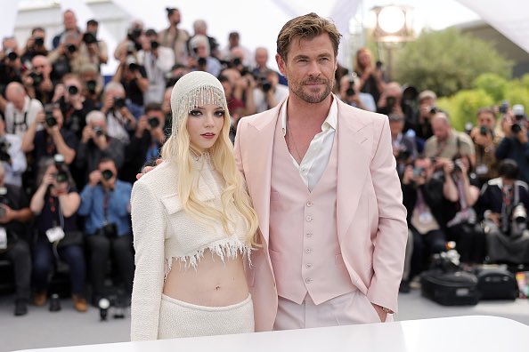 ‘Furiosa: A Mad Max Saga’ stars Anya Taylor-Joy and Chris Hemsworth arrive at the #CannesFilmFestival photocall ahead of the film’s press conference 

📸Getty Images