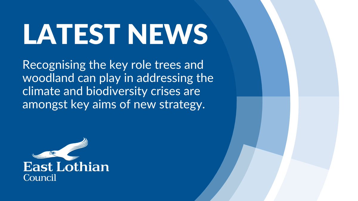 Recognising the key role which trees and woodland can play in addressing the climate and biodiversity crises are amongst the key aims of the new Tree and Woodland Strategy for East Lothian. Read more: orlo.uk/Gm6zB