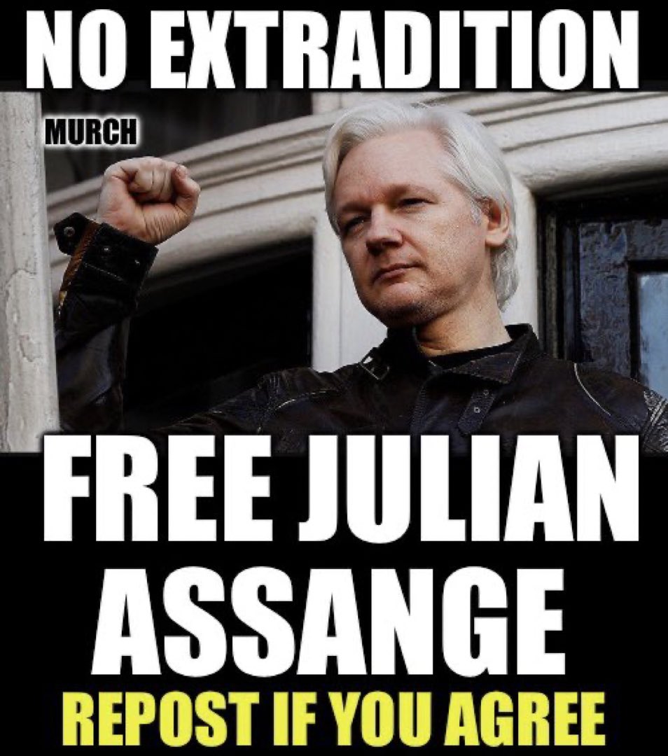 They are letting him appeal his extradition to the U.S. 

Who supports and stands with  Julian? 🙋‍♂️