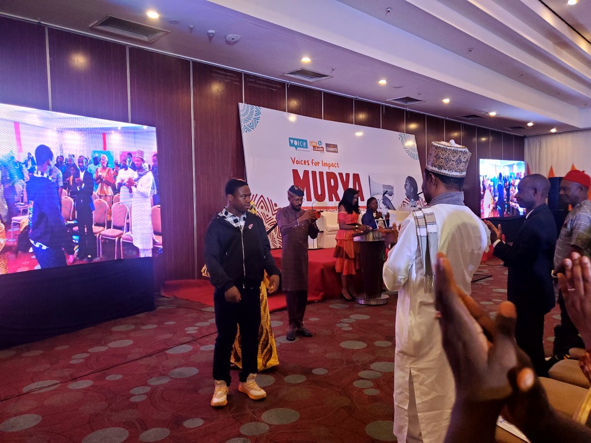 WeAreCognito's tweet photo. We are live at the Voice close out event in Nigeria.
Join us for the live broadcast of the Voice closeout event in Nigeria via this link.
https://t.co/ETEO6V1ybO
#Murya #NowUs #VoiceCloseOut #WeAreCognito https://t.co/9oCZElD0M5