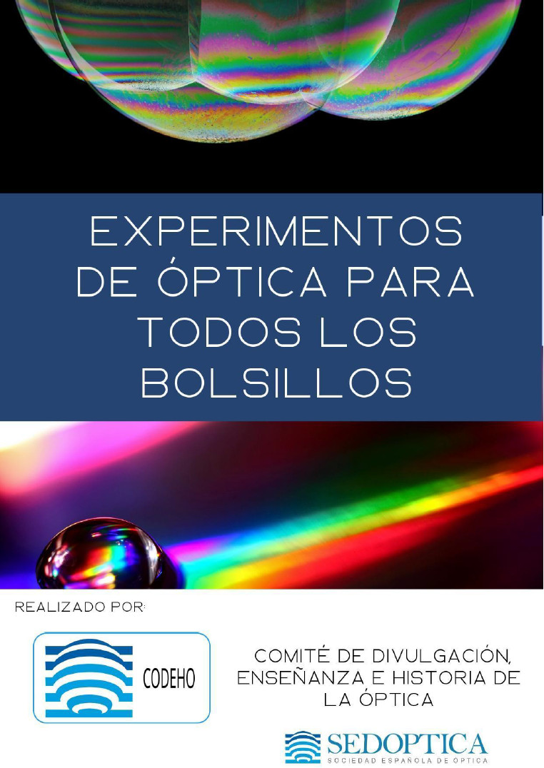 DÍA INTERNACIONAL DE LA LUZ!!!!
Hoy ve la luz el libro titulado "Experimentos de Óptica para todos los bolsillos"
Editado por el Comité de Divulgación, Enseñanza e Historia de la Óptica.
DESCARGATELO <a href="/sedoptica/">SEDOPTICA</a> <a href="/FECYT_Ciencia/">FECYT</a> 
sedoptica.es/storage/docs/2…