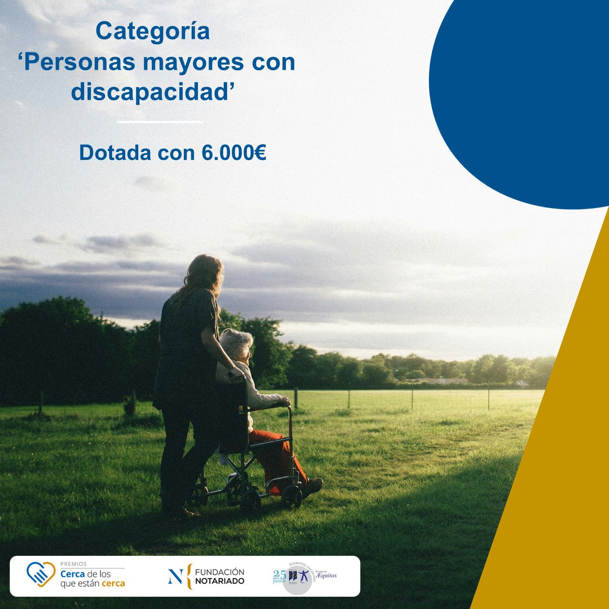 @FAEQUITAS y @FNotariado convocan una nueva edición de los premios #CercaDeLosQueEstánCerca Más info y bases⬇️ fundacionnotariado.org/portal/documen…