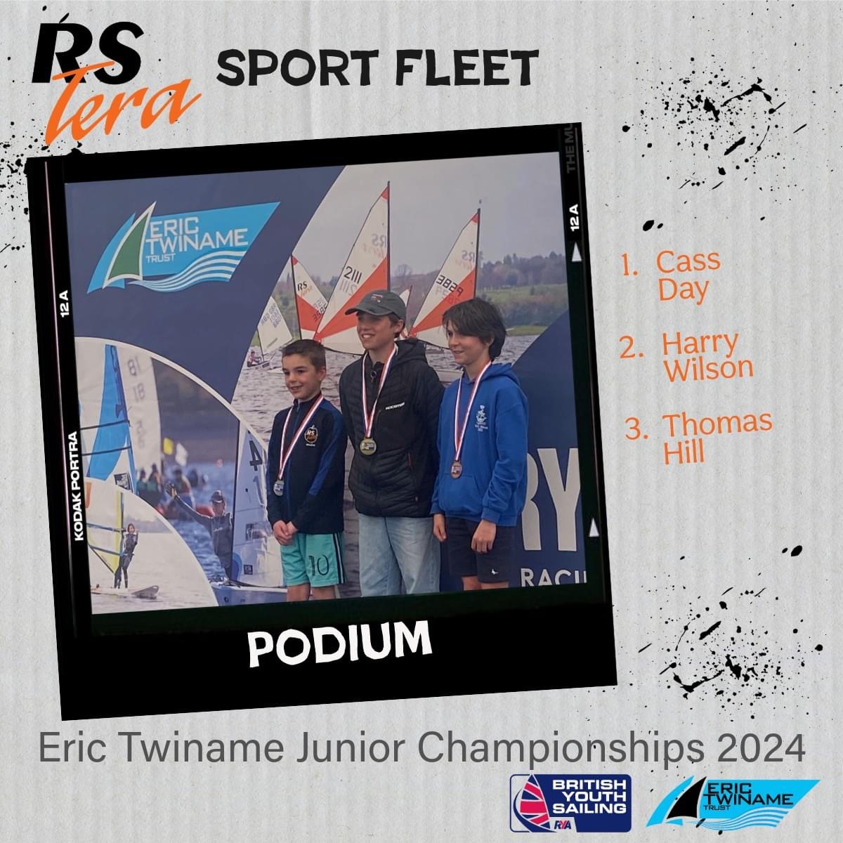 RS Tera Sports Fleet sailor Thomas Hill wins Bronze at the Eric Twiname Junior Championships. Well done. We know the Royal Tera sailors will enjoy a fantastic season on the water.Get involved or find out more visit rlymyc.org.uk/wjs #lymington#juniorsailing#tera#erictwiname
