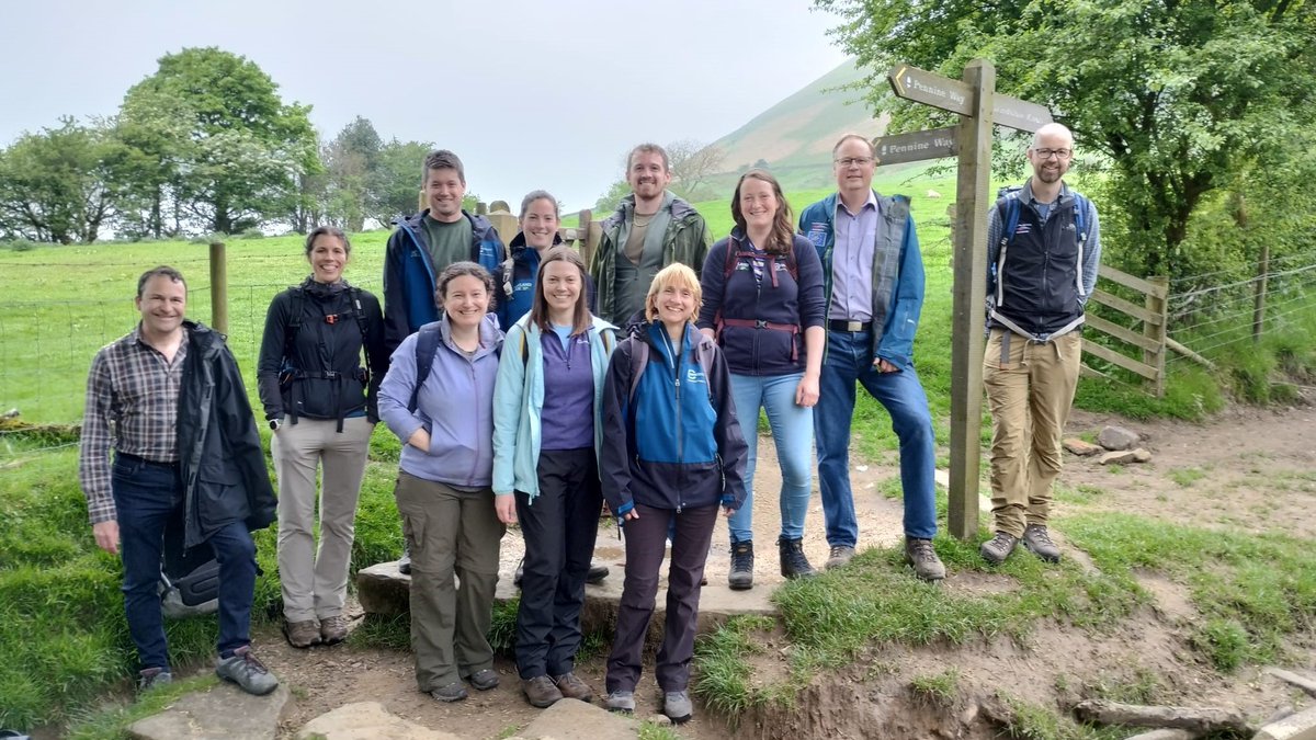 It was great to play host to the team from @IUCNpeat yesterday, sharing knowledge and understanding on the restoration of precious moorlands #peatlandsmatter