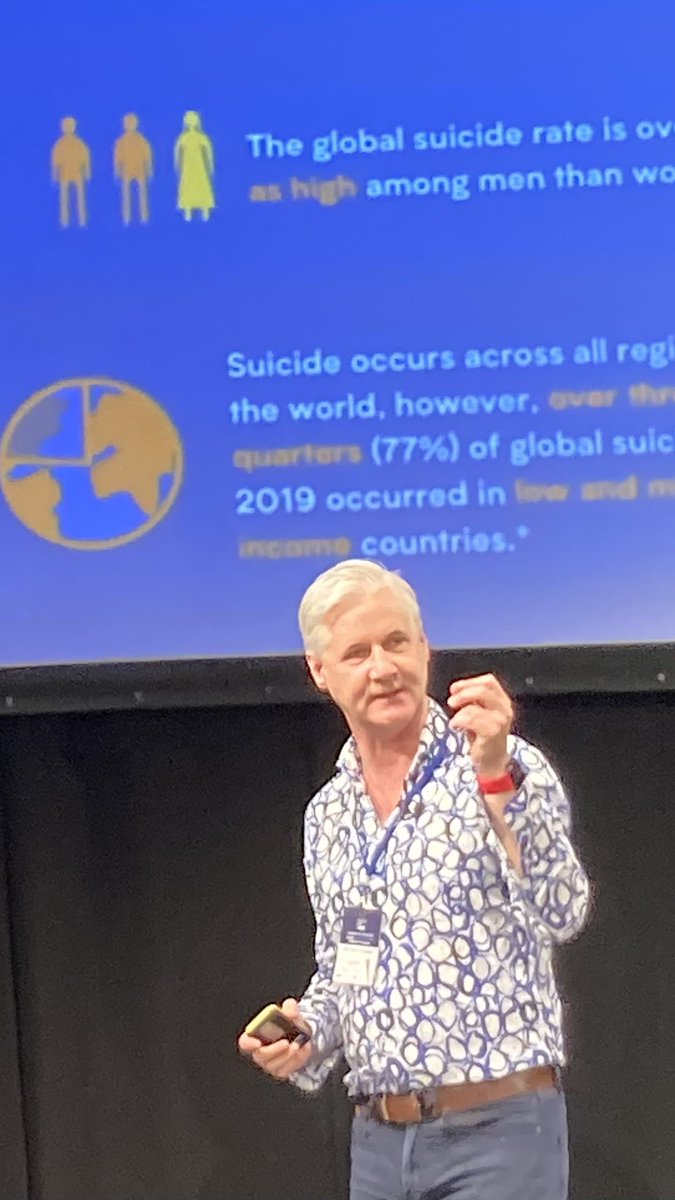 Professor Rory O’Connor, President of the @IASPinfo debunking the myth that asking about suicide plants the idea of suicide in people’s heads. There is no evidence to suggest this is true. Ask them. #passiton #suicideprevention #suicidepreventionawareness #mentalhealth