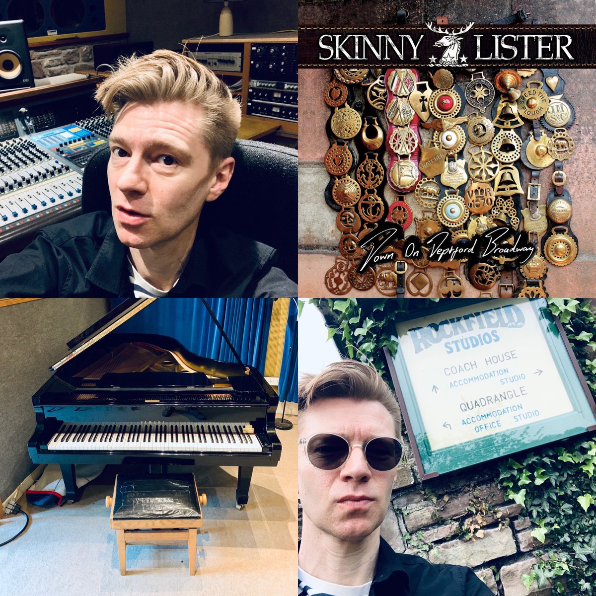 Skinny Lister (@skinnylister) on Twitter photo Quick visit to the legendary <a href="/Rockfieldstudio/">Rockfield Studios</a> - which was home to us for 3 weeks nearly 10 years ago when we recorded our second album ‘Down On Deptford Broadway’. Good to be back! 🎤🪗 Quick visit to the legendary <a href="/Rockfieldstudio/">Rockfield Studios</a> - which was home to us for 3 weeks nearly 10 years ago when we recorded our second album ‘Down On Deptford Broadway’. Good to be back! 🎤🪗
