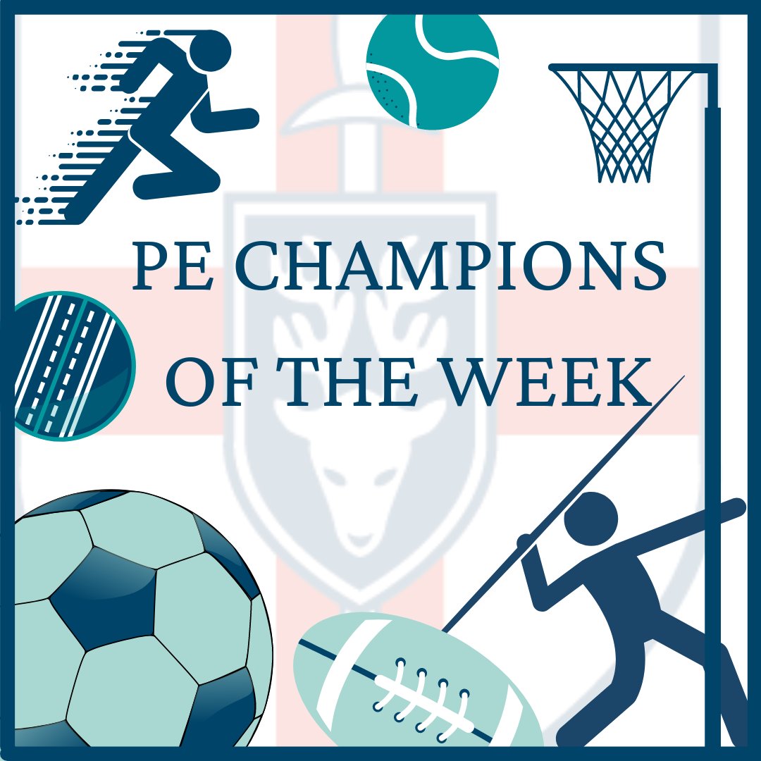 PE CHAMPION OF THE WEEK - 06.05.24 Stephanie (9B) - For a fantastic hurdles performance in the athletics competition!